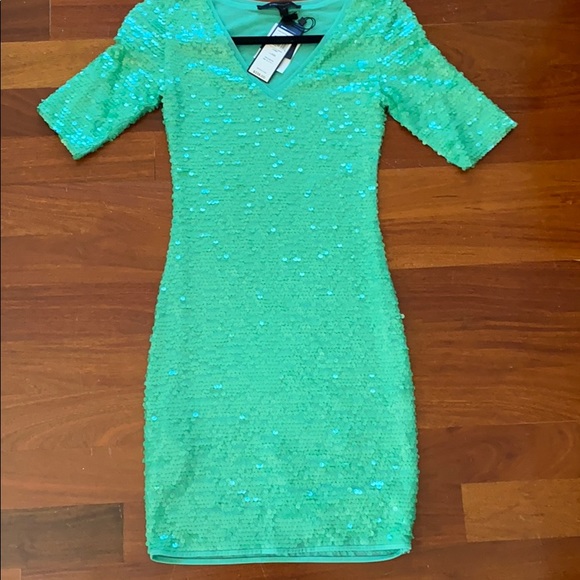 Green sequin dress Green sequin dress